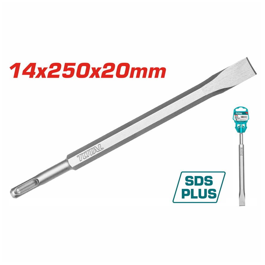 SDS Plus Chisel (Flat) 14x250x20mm