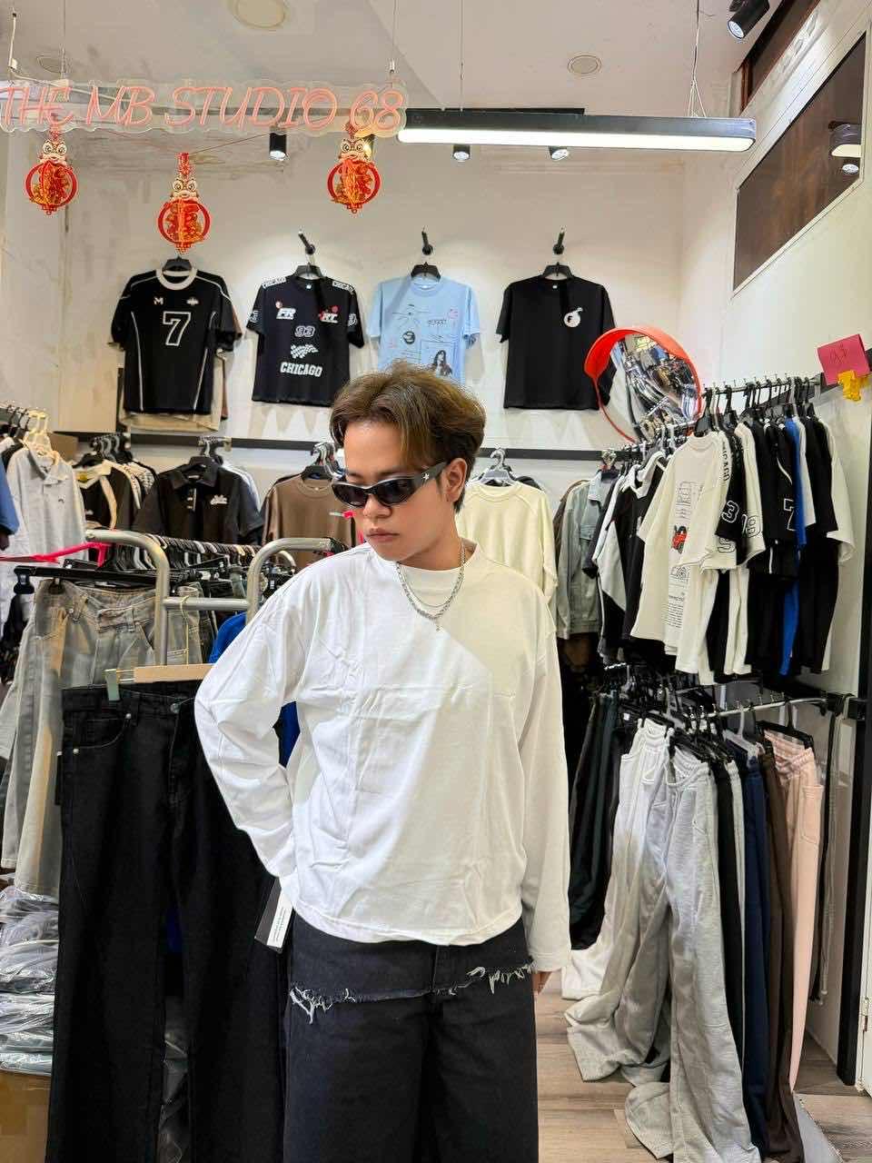 Long sleeves Boxy Shirt